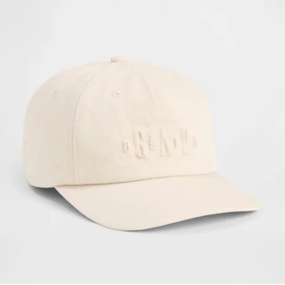 NWT Gap × BÉIS Logo Baseball Hat in Light Tundra